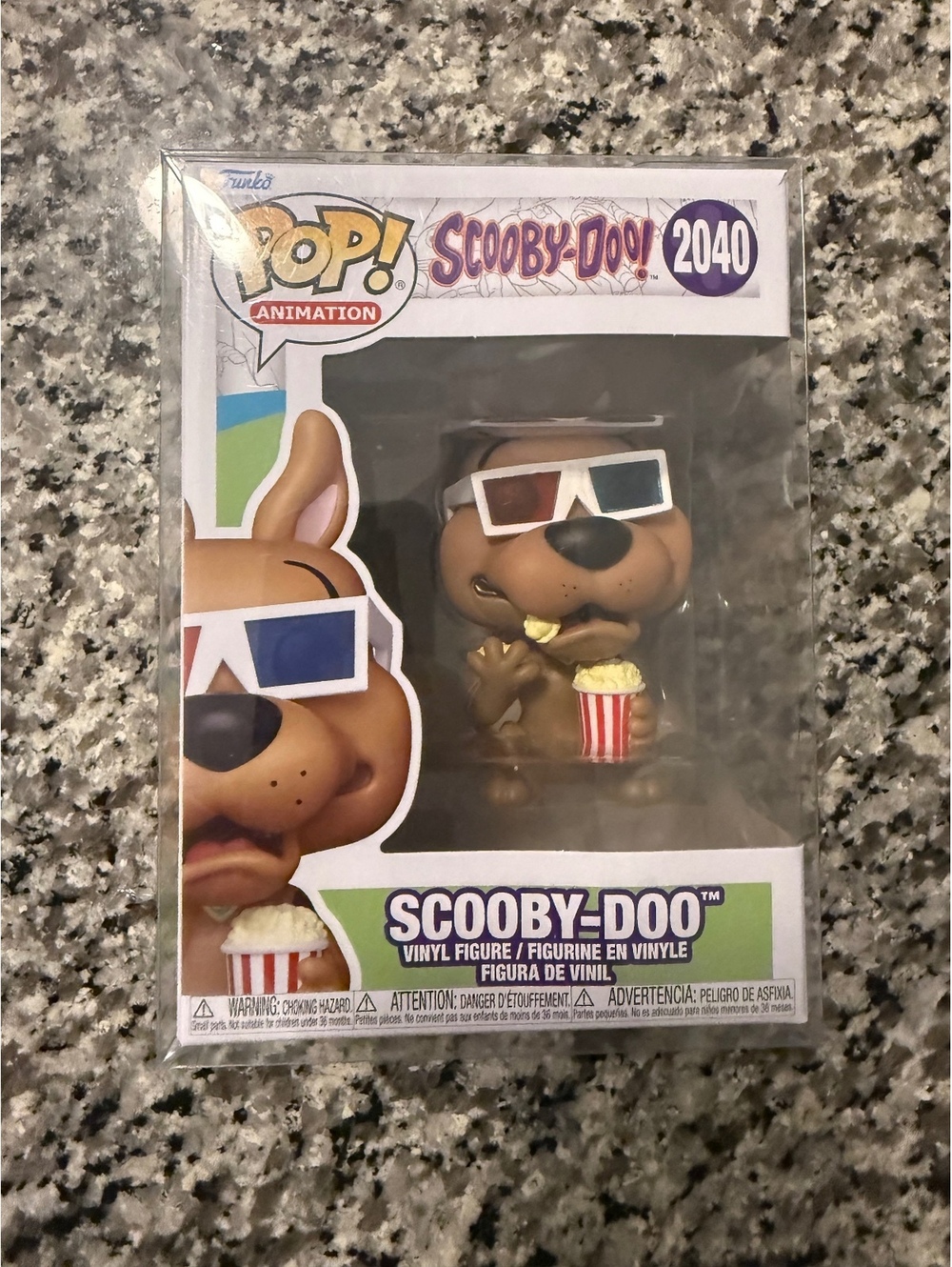 Funko Pop! Animation Scooby-Doo #2040 3D Glasses w/ Protector NM